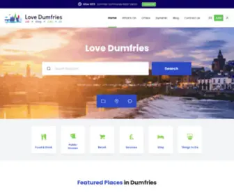 Lovedumfries.co.uk(Shop) Screenshot