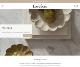 Loveecru.com(The Rinka range by Kaneko Kohyo) Screenshot