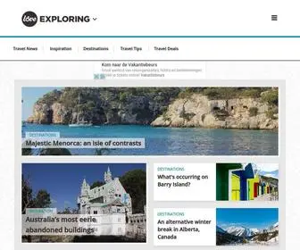 Loveexploring.com(Travel Inspiration) Screenshot