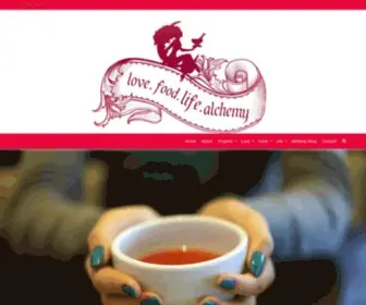 Lovefoodlifealchemy.com(The Universal Experience of Food With A Pinch Of Magic For The Soul) Screenshot