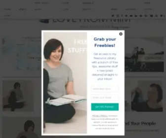 Lovefrommim.com(Love from Mim) Screenshot