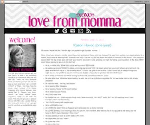 Lovefrommomma.com(Love from momma) Screenshot