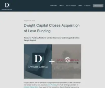 Lovefunding.com(Dwight Capital) Screenshot