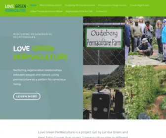 Lovegreenpermaculture.co.za(Love Green Permaculture) Screenshot