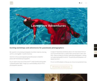 Lovegroveadventures.com(Lovegrove Adventures Home) Screenshot