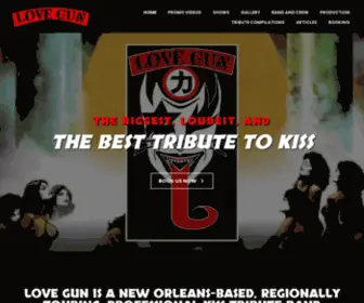 Lovegunneworleans.com(KISS Rock Band Music) Screenshot