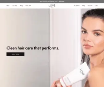 Lovehair.com(We&#039;re raising standards) Screenshot