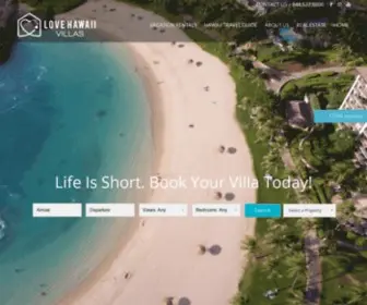 Lovehawaiivillas.com(The Best Ko Olina Beach Villas) Screenshot