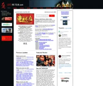 Lovehkfilm.com(Reviews of movies from Hong Kong) Screenshot