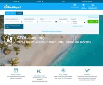Loveholidays.fi(Etsi ja varaa unelmalomasi) Screenshot
