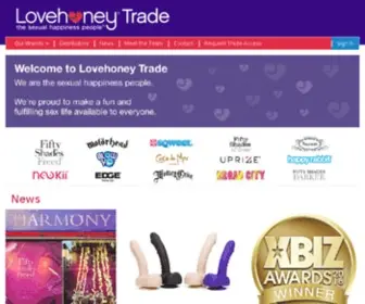 Lovehoneytrade.com(Lovehoneytrade) Screenshot