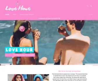 Lovehour.co(The first best time to spread love) Screenshot