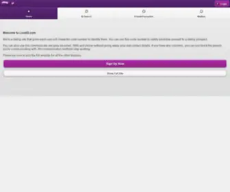 Loveid.com(A dating site for online dating and offline dating) Screenshot