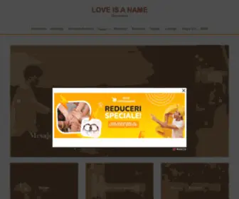 Loveisaname.com(Love is a name) Screenshot