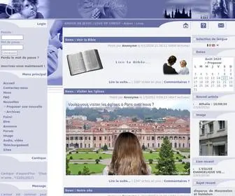 Lovej.org(AMOUR DE JESUS) Screenshot