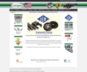 Lovejoytool.com(LOVEJOY Tool Company) Screenshot