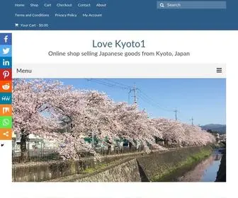 Lovekyoto1.com(Love Kyoto1) Screenshot