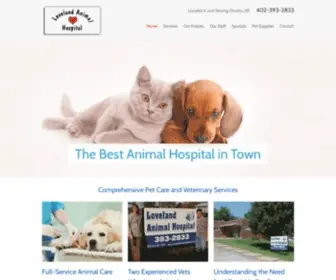 Lovelandanimalhospital.com(Loveland Animal Hospital) Screenshot