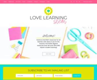 Lovelearningstem.com(Love Learning Stem) Screenshot