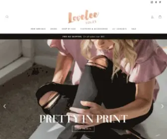 Loveleesoles.co.nz(Lovelee Soles) Screenshot