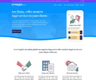 Lovelegal.com(Love Legal) Screenshot