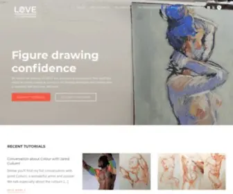 Lovelifedrawing.com(Life Drawing Online) Screenshot