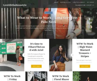 Lovelifefashionstyle.com(Style it) Screenshot