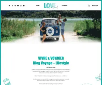 Lovelivetravel.fr(Blog Voyage & Lifestyle) Screenshot