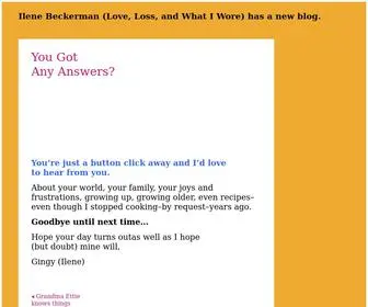 Lovelossandreallife.com(Lovelossandreallife) Screenshot