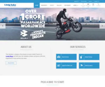 Lovelyautosbajaj.com(Home) Screenshot