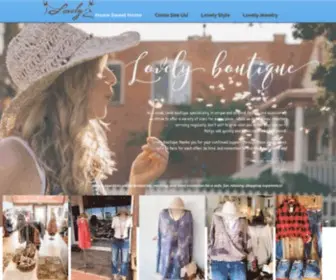 Lovelyboutique.net(Home Sweet Home) Screenshot