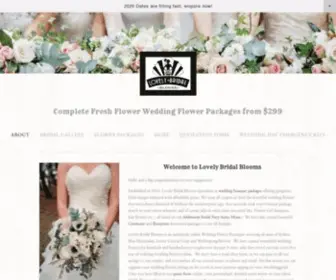 Lovelybridalblooms.com.au(Lovely Bridal Blooms) Screenshot