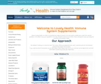 Lovelyhealth.com(Lovely Health) Screenshot