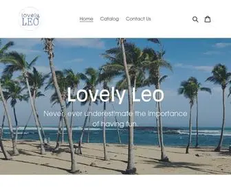 Lovelyleo.com(Lovely Leo Lane) Screenshot