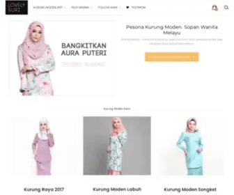 Lovelysuri.com(Baju Kurung Moden 2017 Yg Menawan) Screenshot