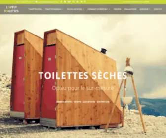 Lovelytoilettes.com(Vente et location de toilettes sèches écologiques) Screenshot