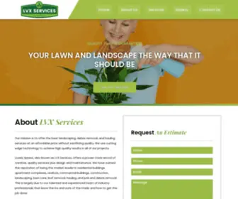 Lovelyxpress.com(Lexington Landscaping and Hauling Company) Screenshot