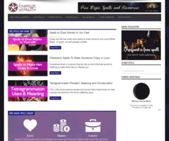 Lovemagicworks.com(Love Magic Works) Screenshot