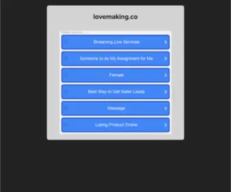 Lovemaking.co(Purchase this domain) Screenshot
