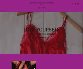 Lovemebeautifull.com(Love Me Beautiful Lingerie LLC) Screenshot