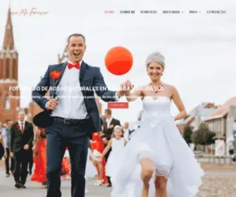 Lovemeforever.es(Fotógrafo de bodas naturales en Málaga y Marbella) Screenshot