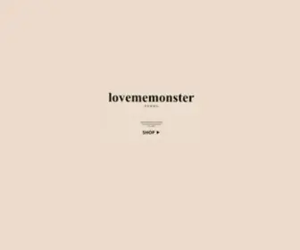 Lovememonster.com(러브미몬스터) Screenshot