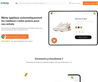 Loveminty.fr(Extension gratuite de codes promo) Screenshot
