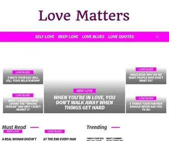 Lovemtr.com(LOVE Matters) Screenshot