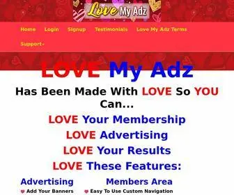 Lovemyadz.com(Love My Adz) Screenshot