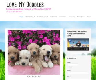 Lovemydoodles.com(Love My Doodles) Screenshot