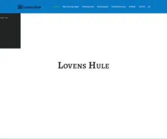 Lovenshule.dk(Lovens Hule) Screenshot