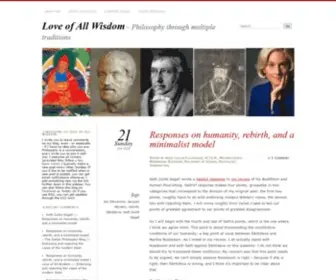 Loveofallwisdom.com(Love of All Wisdom) Screenshot