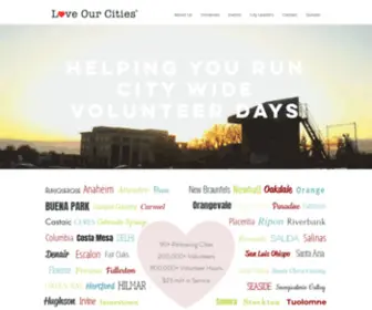 Loveourcities.org(Love Our Cities) Screenshot