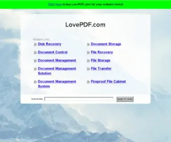 Lovepdf.com(Lovepdf) Screenshot